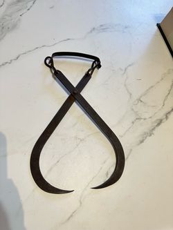 Antique Iron Ice Block Tongs
