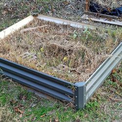 Raised Garden Bed, Galvanized Metal
