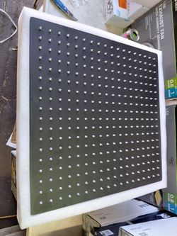 Bwe 16" rainfall showerhead in matte black