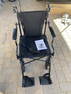 Med Warm  Ultra Light  Travel Wheelchair 