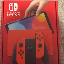 Nintendo Switch Mario Red Edition