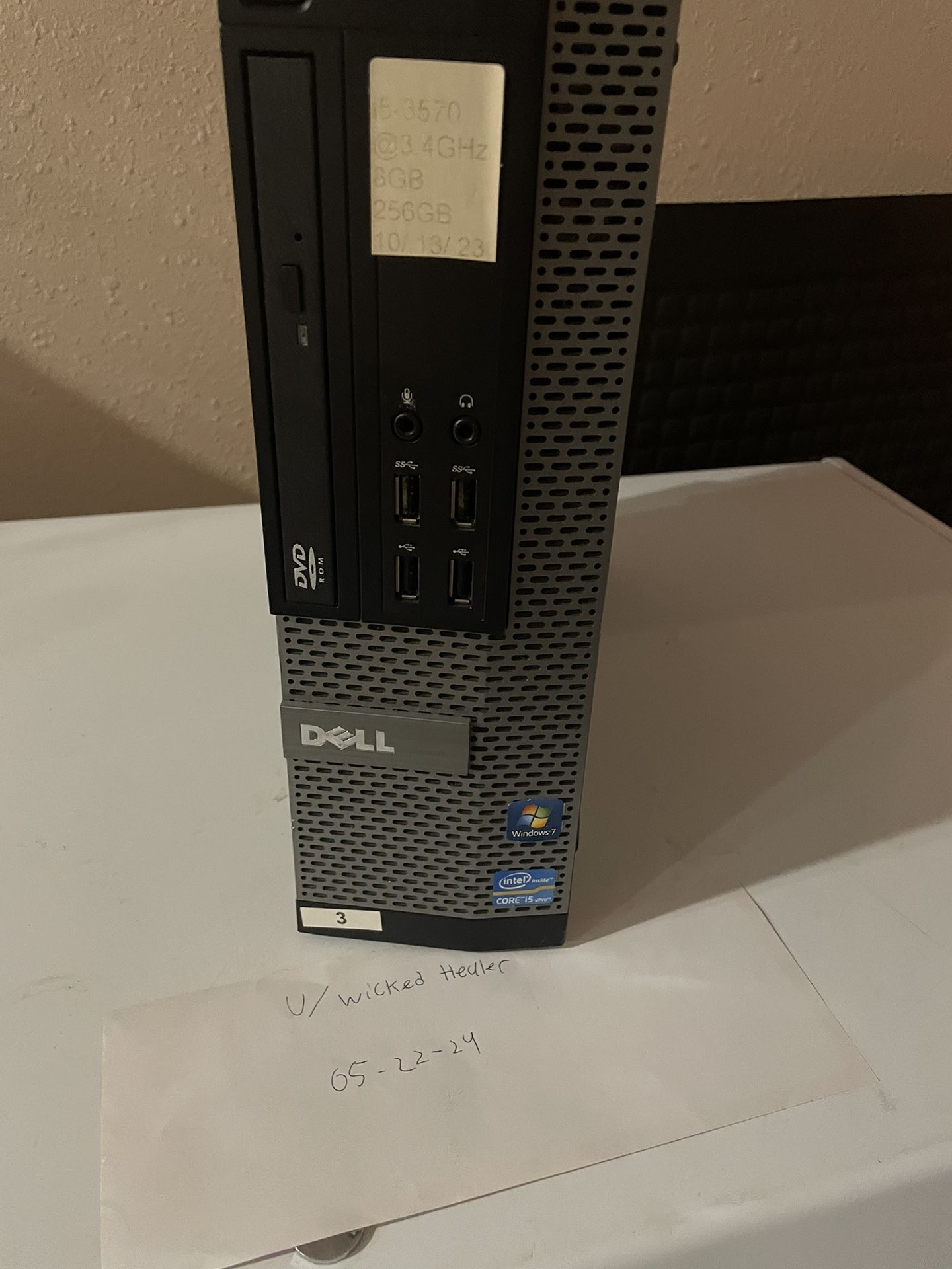 Dell Optiplex -No OS