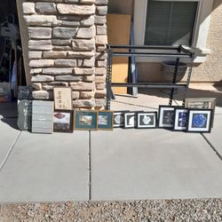 Framed Wall Art And Wood Signs Home Decor $5-$10 Each/Set See All Photos 