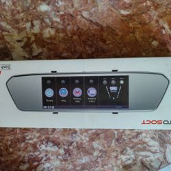 Mirror With Front And Back Cam