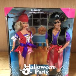 1998 Halloween Party Barbie and Ken