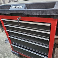Craftsman toolbox with removable top