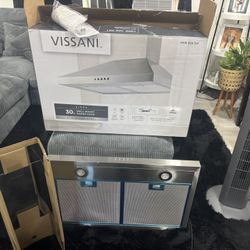 Vissani Siena 30 in. 350CFM  stainless Steel.