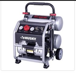 Husky 4.5 Gal. 175 PSI Portable Electric Quiet Air Compressor
