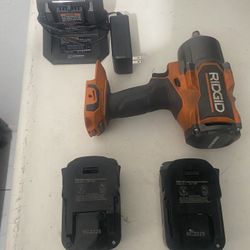 RIDGID 18V HIGH TORQUE 1/2 IMPACT WRENCH