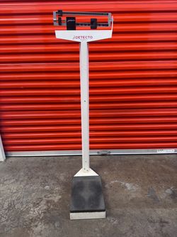 Detecto weight scale.