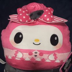 My MelodyxKuromi Gothic Lolita Reversible Plush