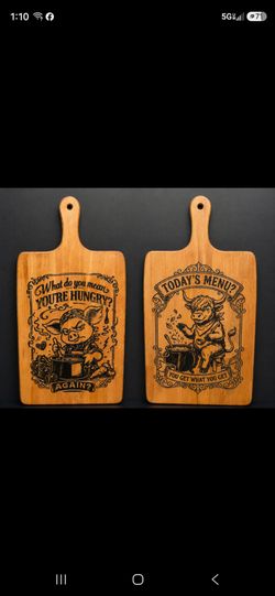 Laser Engraved Humor Boards
