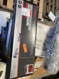 Rocketfish sound bar univetsal television wall mount