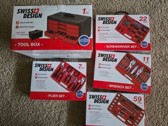 🧰 Swiss Design Tool Set – Brand New in Box