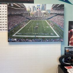 Canvas Seahawks Poster