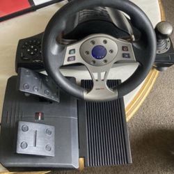 PlayStation3 Steering Wheel & Pedals