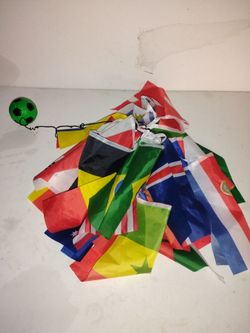 International Country Flag Bunting String