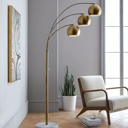BRAND NEW - Project 62 Span Globe Arc Floor Lamp