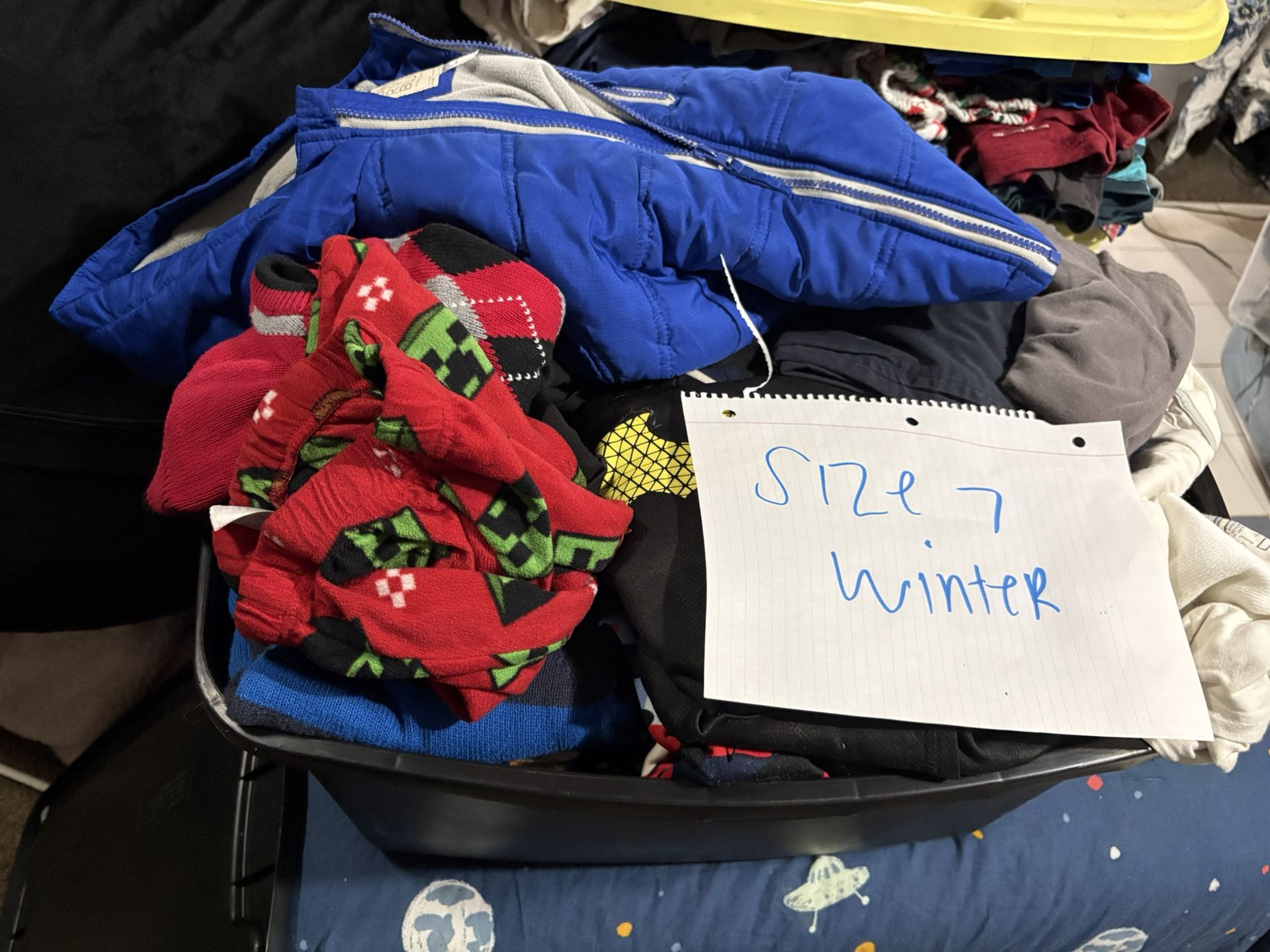 Boys Size 7 Winter Clothes