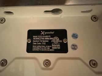 Grow equipment
