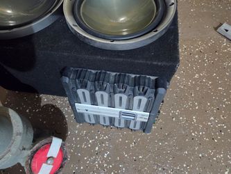 Subs and amp set up