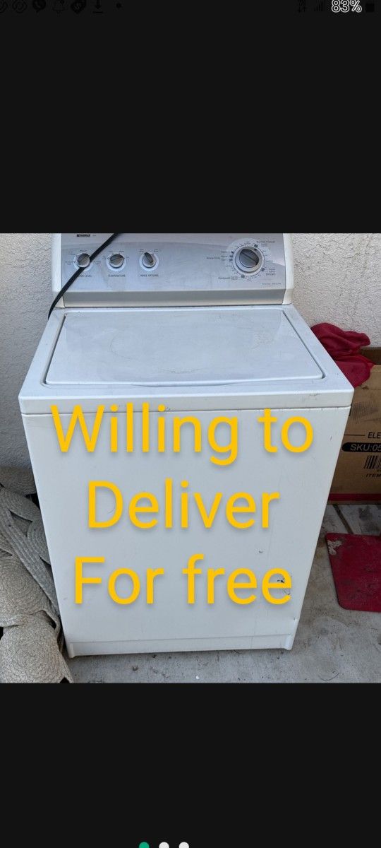 Kenmore Washer Super Capacity Plus(fully Functioning