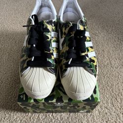 Bape Adidas Sz 10