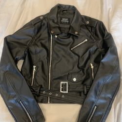 Faux Leather Jacket 