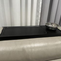 Michael Aram tray with the bowl 