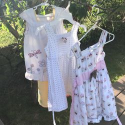 Kids summer dresses sizes 2,6,8