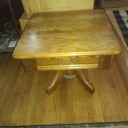 End Table  - Oak