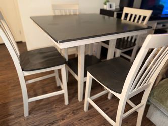 Counter Top Height Table w/ Chairs