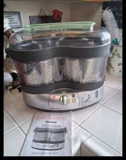 Emerilware Steamer by T-fal Turbo Double Steamer-Emeril Lagasse