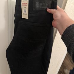 Men Black Jean Size 40