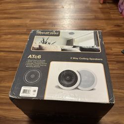 Phoenix Gold 6.5” 2 Way Ceiling Speakers NEW
