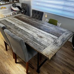 Reclaimed Wood Dining Table