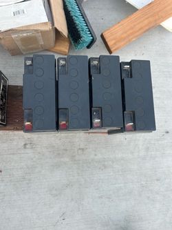 Batteries 12/20 12 bolts