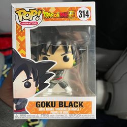 dragon ball super goku black funko pop