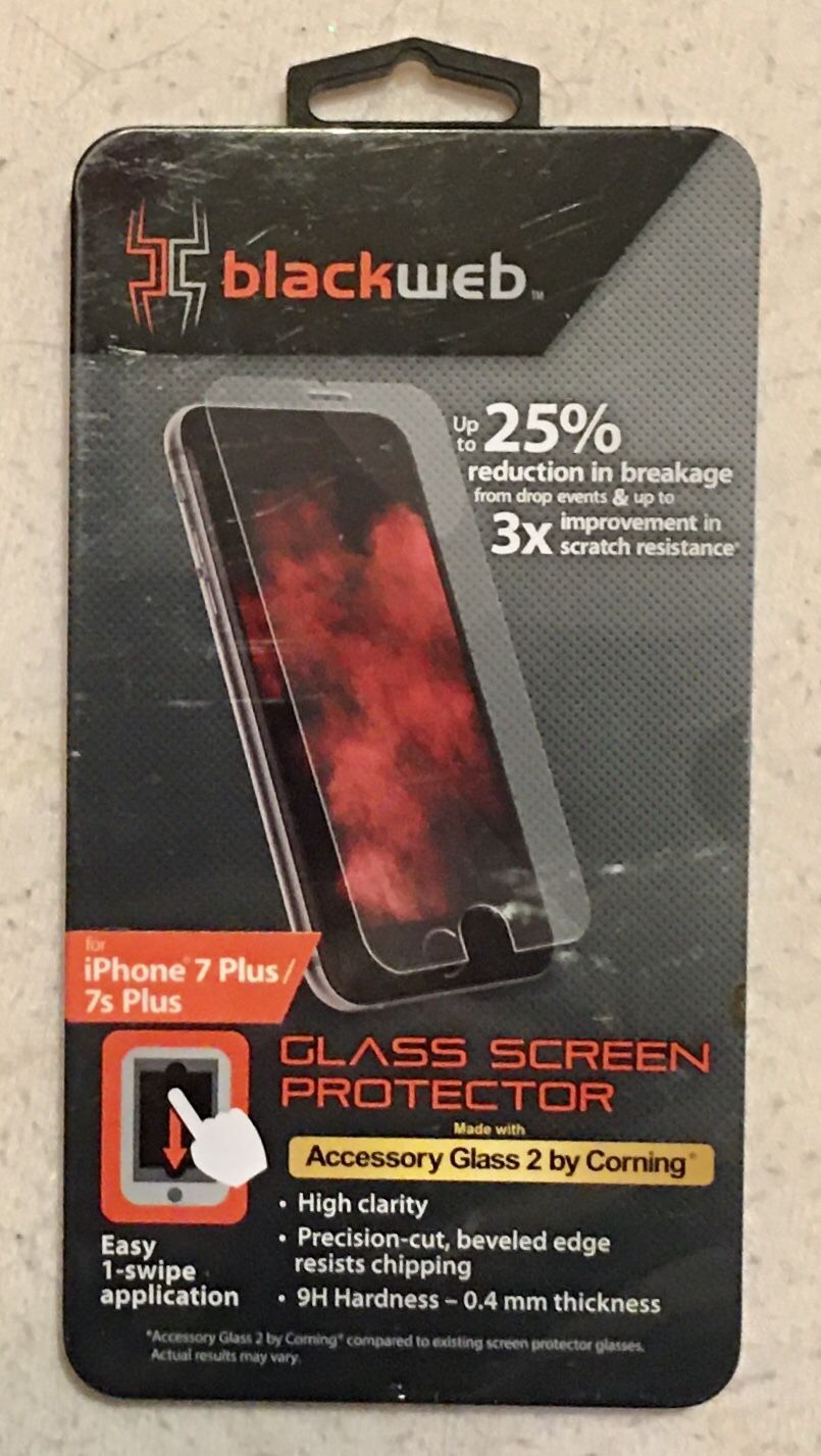 IPhone 7 and 7S plus glass screen