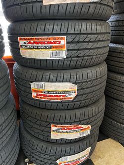 ✔️📲225/45/18 vendo set de llantas nuevas arroyo