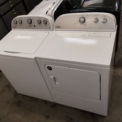 Washer And Dryer Set Top Load Whirlpool 