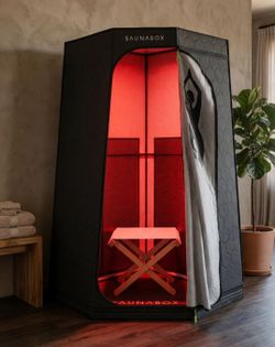 SaunaBox Pulse PRO: Infrared Sauna with Red-light Therapy