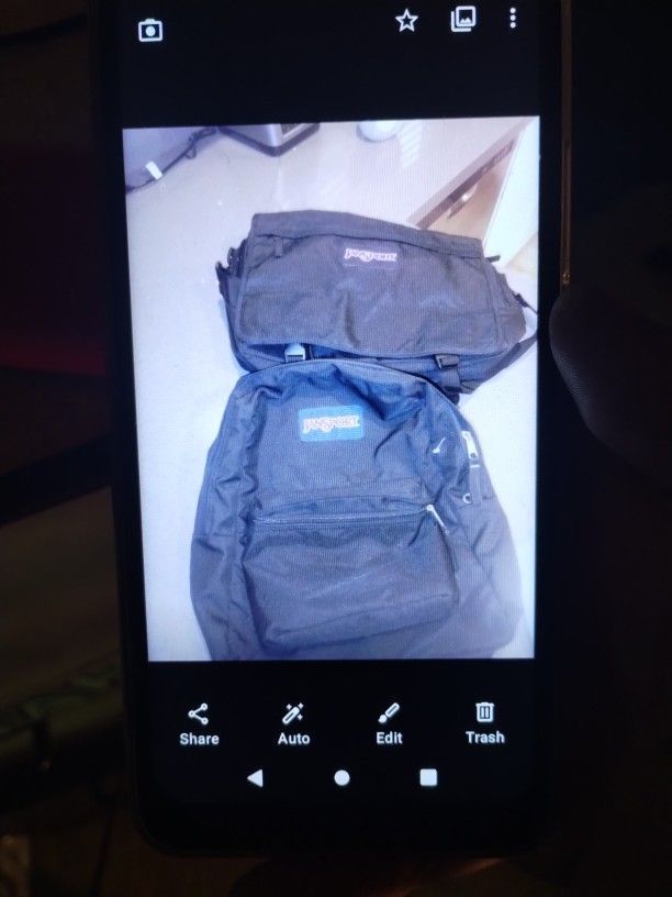 Brand New Matching Black Jansport Backpack+ Laptop Briefcase! 