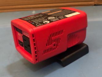 Snap-On Tools CTI8850 18 Volt Battery Power Inverter USB Adapter Red Black