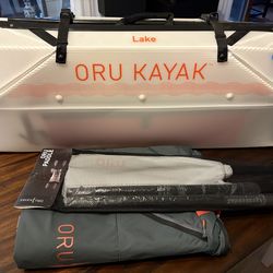Oru Lake Foldable Kayak Bundle - Never Used!
