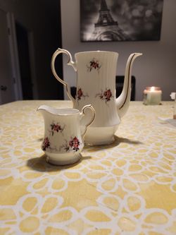 Princess House Tea Pot & Creamer