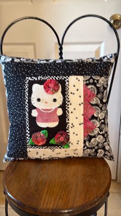 Hand Made Appliquéd Pillow