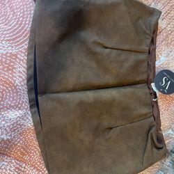 Leather Skirt 
