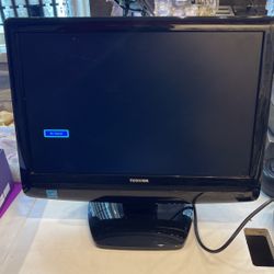 Toshiba 19”TV HDMI PC Inputs 