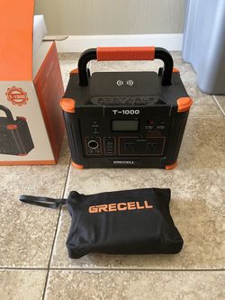 Grecell T-1000 portable power station.